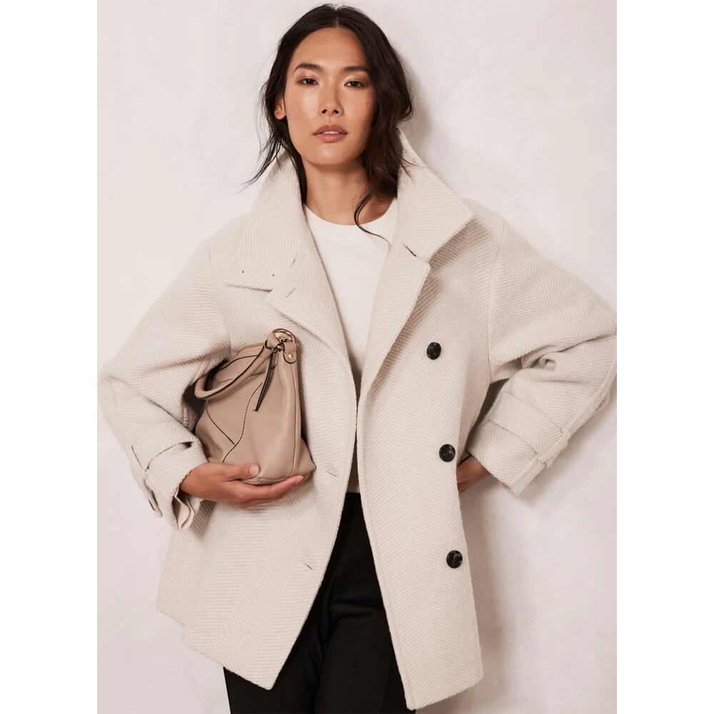 Womens funnel neck on sale coat